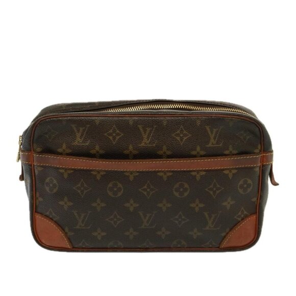LOUIS VUITTON Monogram Compiegne 28 Clutch Bag - Picture 12 of 15
